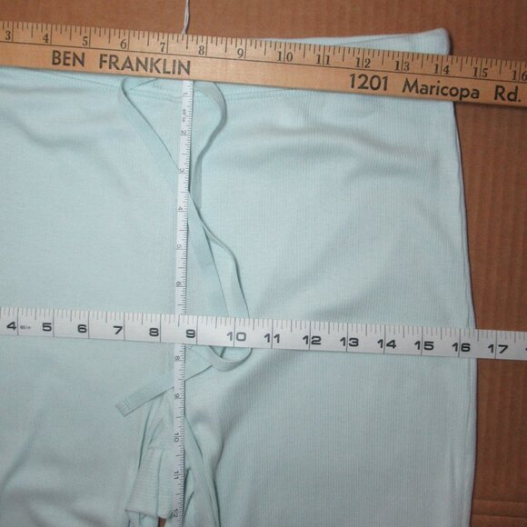 NWT Skin Organic Pima Cotton Pajama Pants | Seafoam Green - Picture 10 of 16